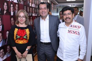 La presidenta Claudia Sheinbaum Pardo durante su conferencia de prensa matutina.