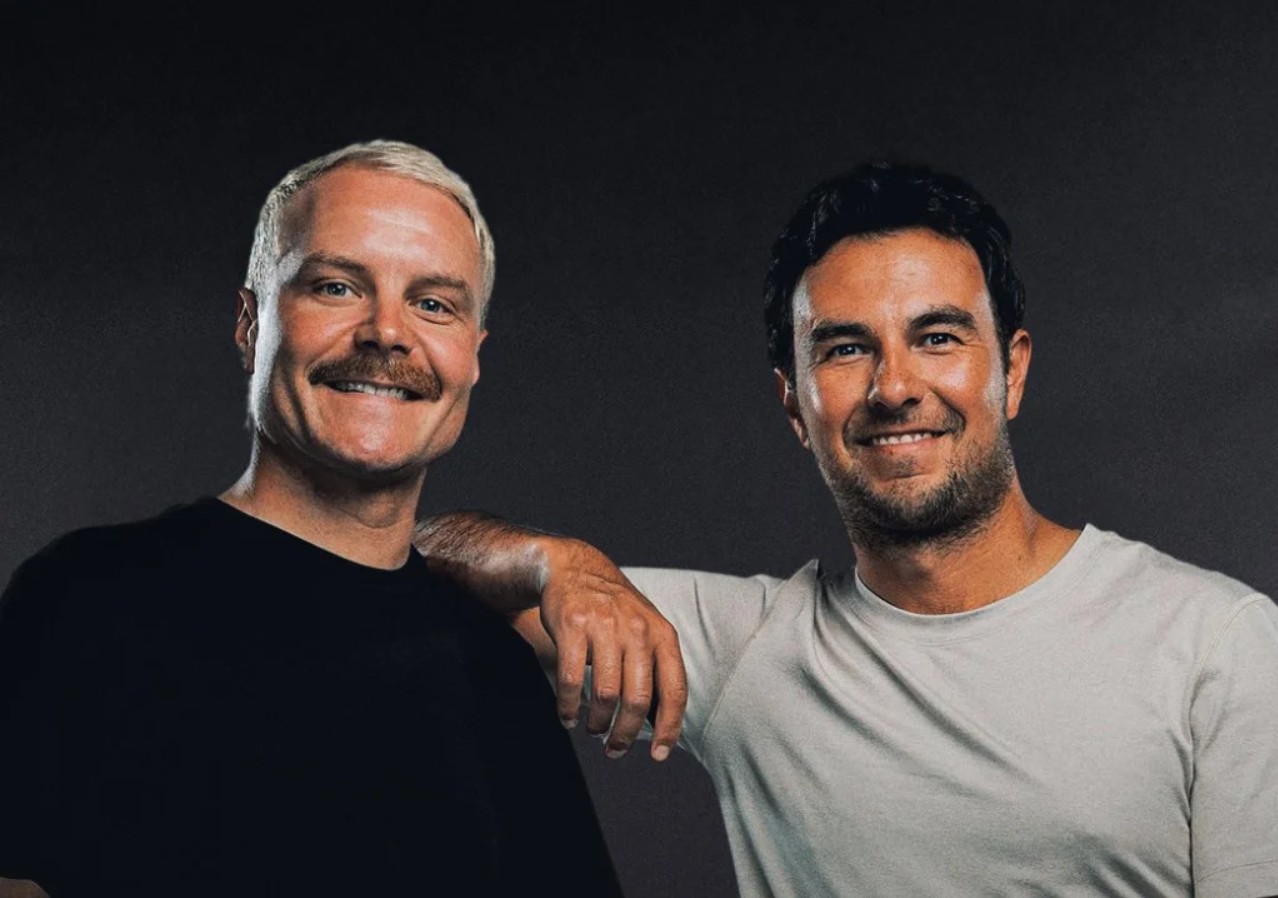 Sergio Pérez celebra una de sus cinco victorias con Red Bull.