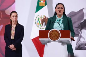 La secretaria Ariadna Montiel informó sobre el calendario de entrega de la tarjeta.