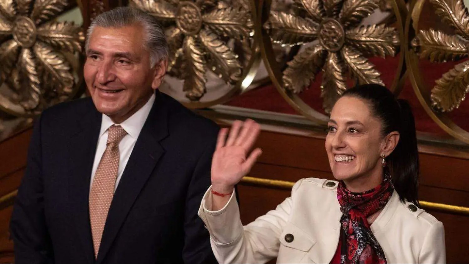 La presidenta Claudia Sheinbaum Pardo defiende la inocencia de Adán Augusto López Hernández.