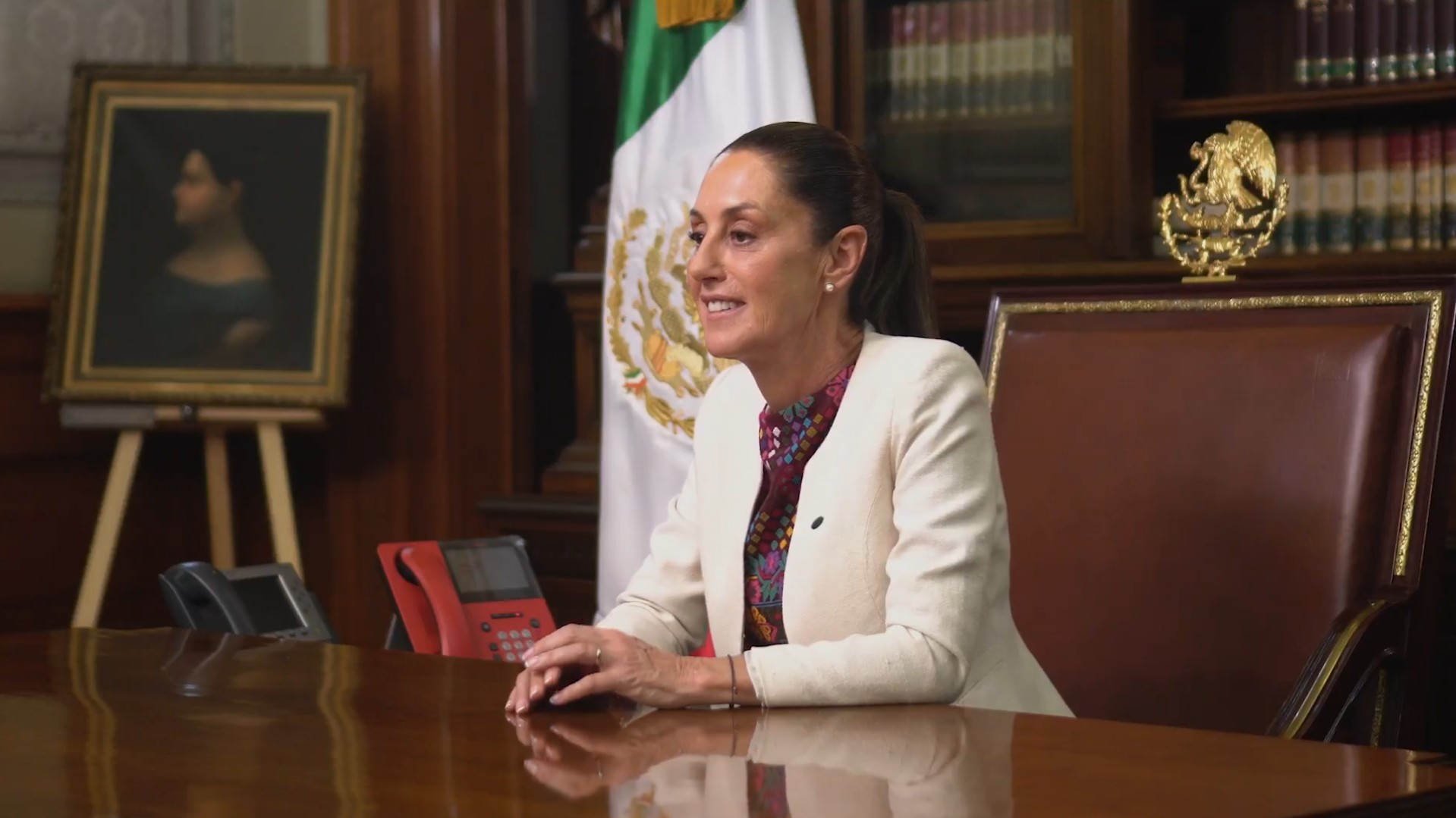 La presidenta Claudia Sheinbaum Pardo enfatiza la confianza de los inversionistas.