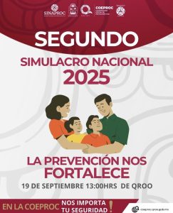 Quintana Roo participará este 19 de septiembre en el Simulacro Nacional con hipótesis de huracán en sus 11 municipios