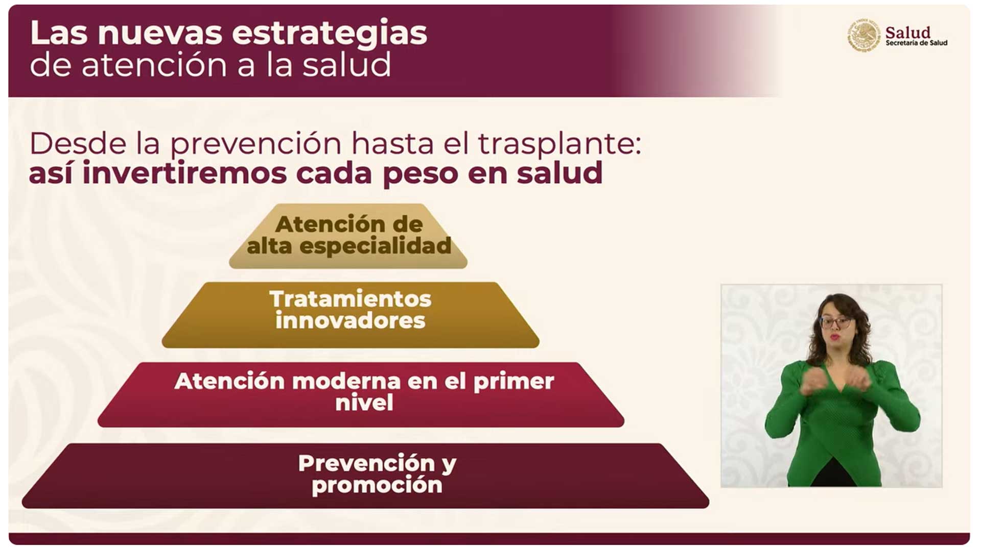 La Secretaría de Salud implementará estrategias para prevenir enfermedades crónicas.