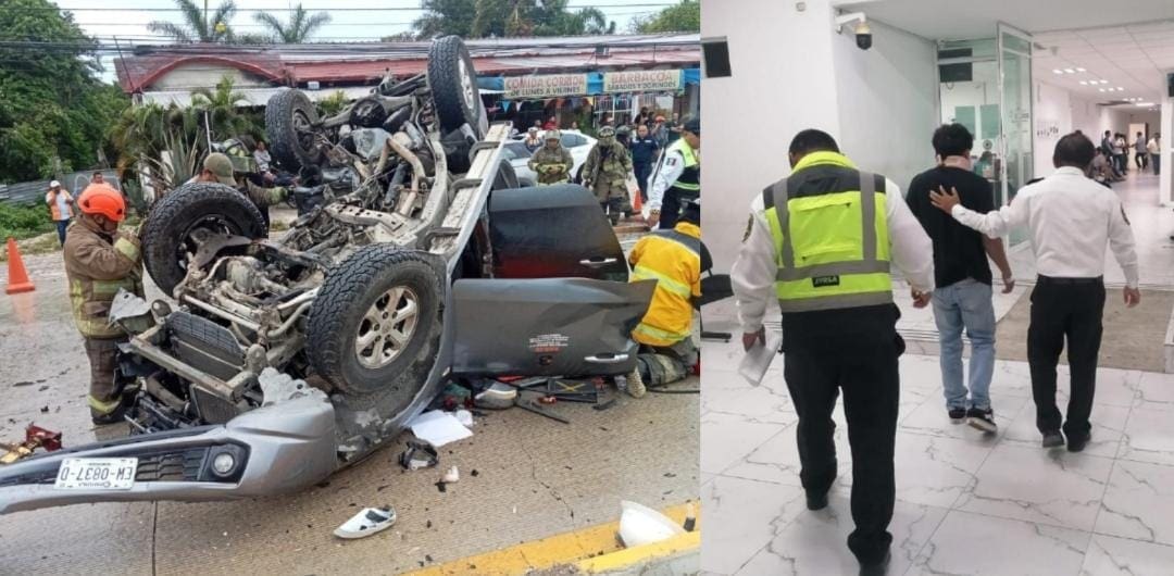 Un conductor ha sido detenido por un accidente en el Colosio de Cancún que dejó siete fallecidos.