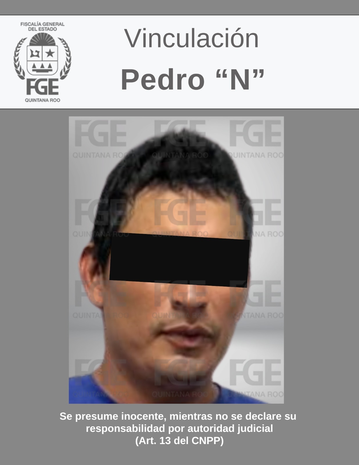 La Fiscalía General del Estado presentó las pruebas para vincular a proceso al presunto extorsionador.