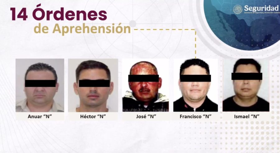 Un ferrocarril con tanques de combustible, similares a los investigados.