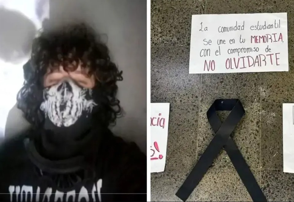 Vista aérea del Colegio de Ciencias y Humanidades (CCH) Sur, lugar de los trágicos hechos.