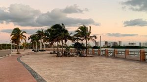 El Malecón Tajamar de Cancún es el principal candidato para ser la sede del fan fest del mundial de 2026.