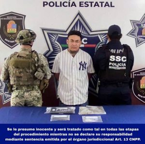 Los elementos de la Secretaría de Seguridad Ciudadana y de Marina incautan la droga.