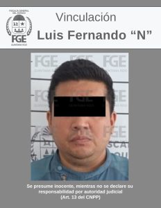 Luis Fernando "N" fue detenido por su presunta relación con un caso de abuso sexual a una menor.
