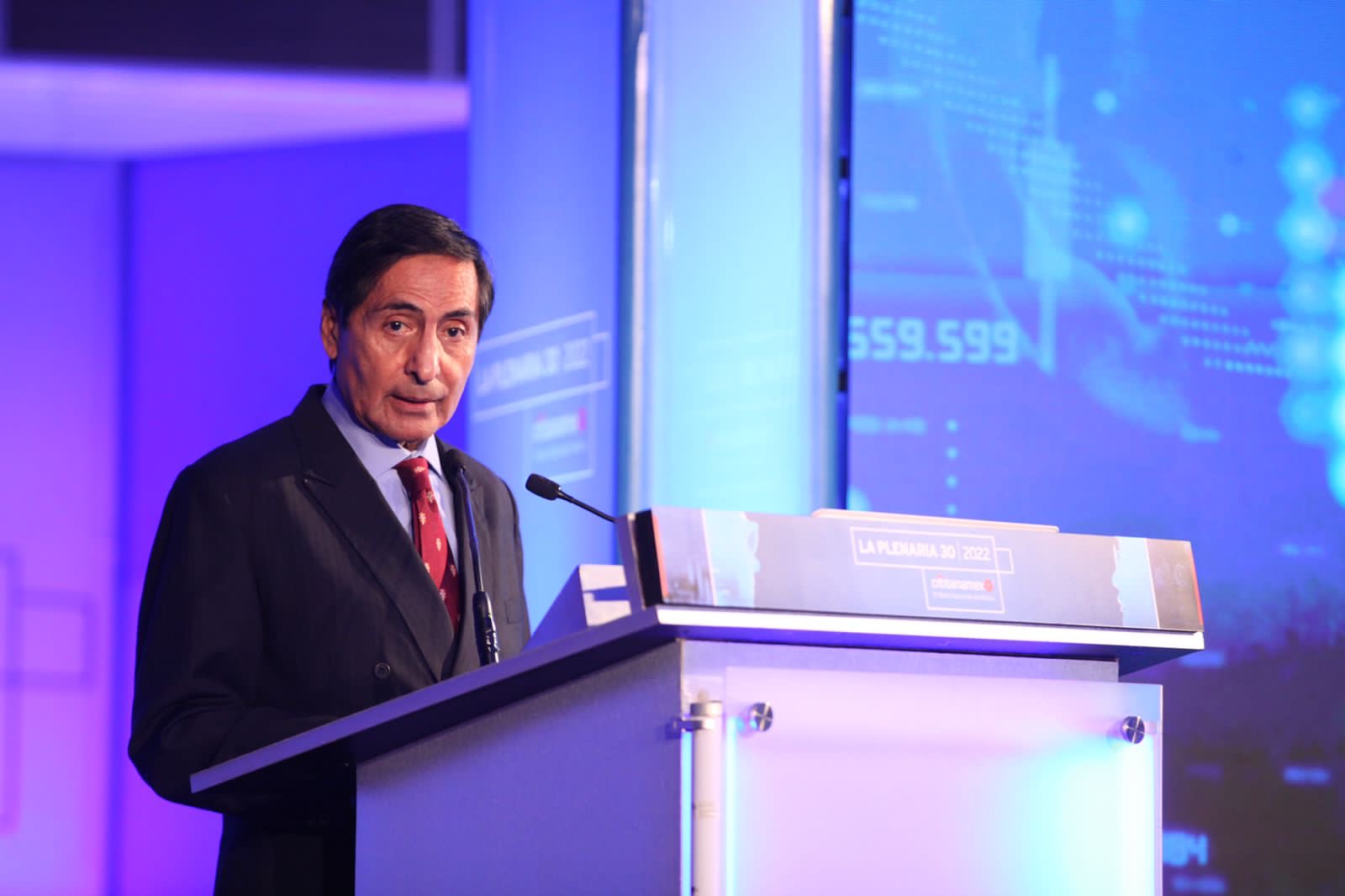 Vista de la Cámara de Senadores, donde la oposición cuestiona al secretario de Hacienda.