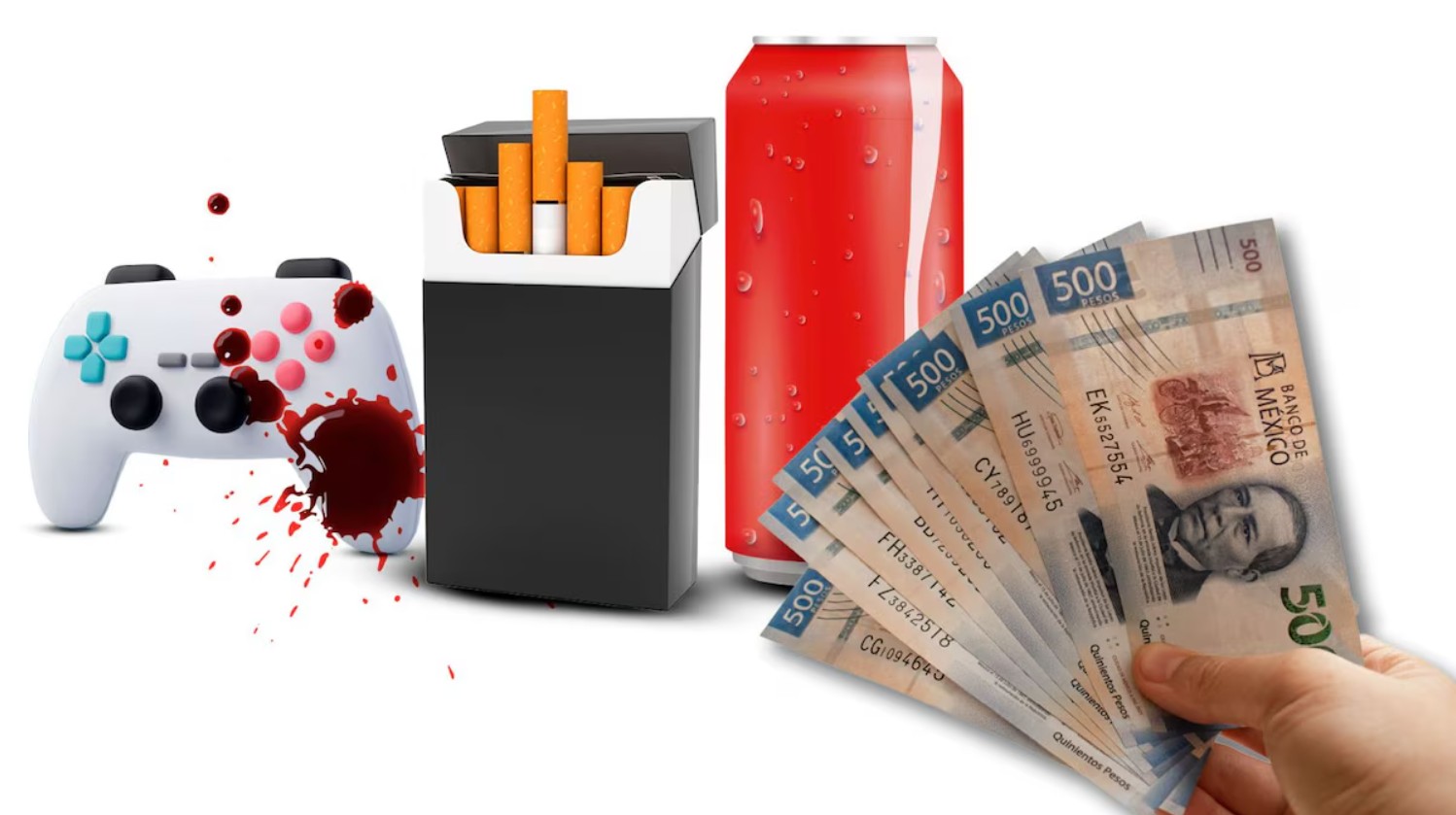 La Secretaría de Hacienda propone nuevos "impuestos saludables" en el Paquete Económico 2026.