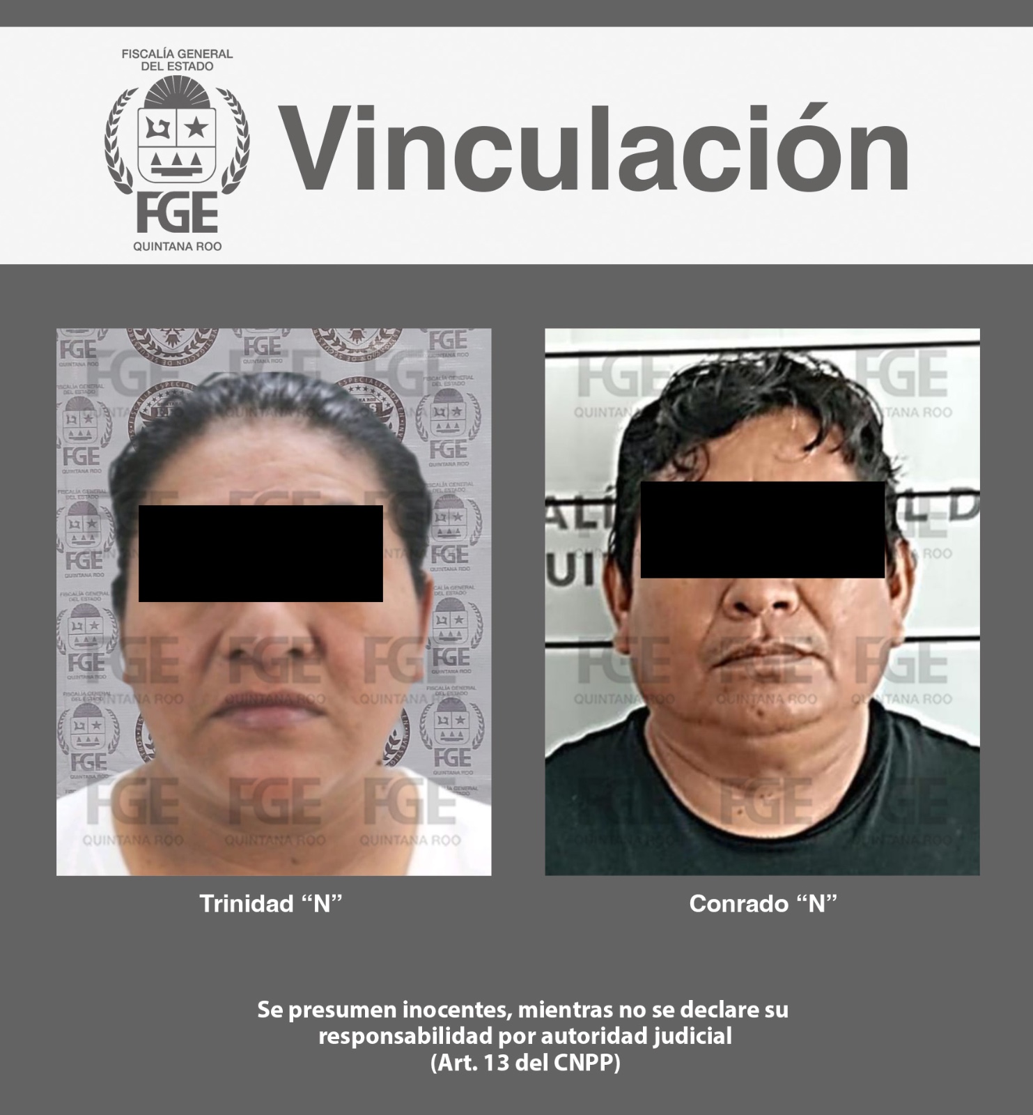 Agentes ministeriales lograron la captura de los extorsionadores en el municipio de Benito Juárez.