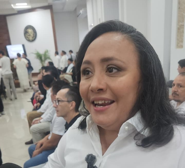 Cristina Torres, secretaria de Gobierno, revela que tres notarías de Quintana Roo tienen procesos penales abiertos por casos de fraude inmobiliario notarios.