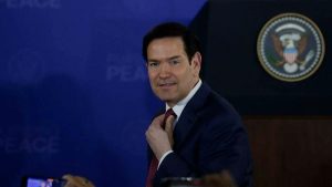 Cooperación bilateral entre México y EU: Marco Rubio, secretario de Estado de EU, se reúne con la presidenta Claudia Sheinbaum.