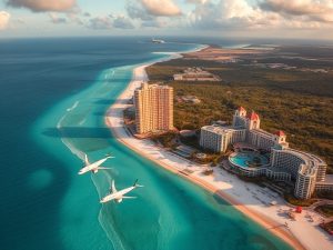 El diagnóstico del Programa Sectorial de Turismo confirma el liderazgo del turismo en Cancún, un polo turístico que concentra casi la mitad de las llegadas internacionales.