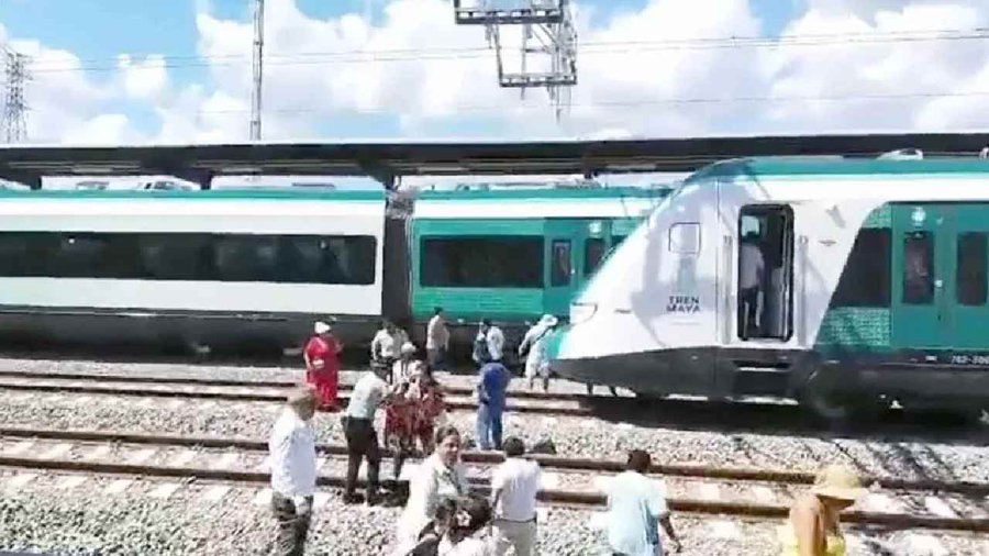 La estación de Izamal del Tren Maya se mantiene con servicio parcial tras un accidente que ha provocado retrasos.