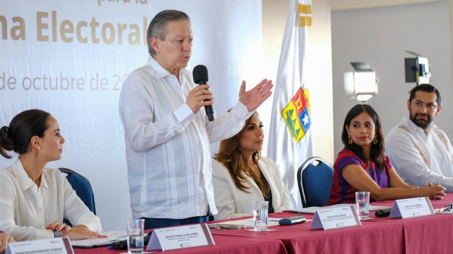 Arturo Zaldívar critica la ausencia de la oposición en la audiencia de la reforma electoral.