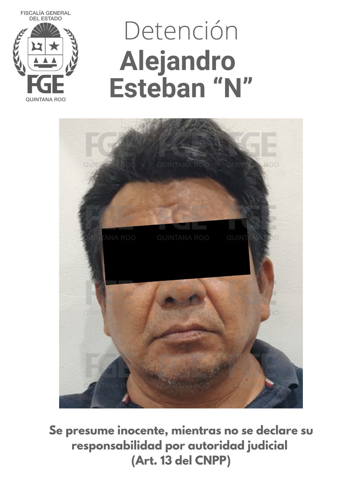 La FGE trabaja para garantizar que el responsable reciba la pena de hasta treinta años de prisión.