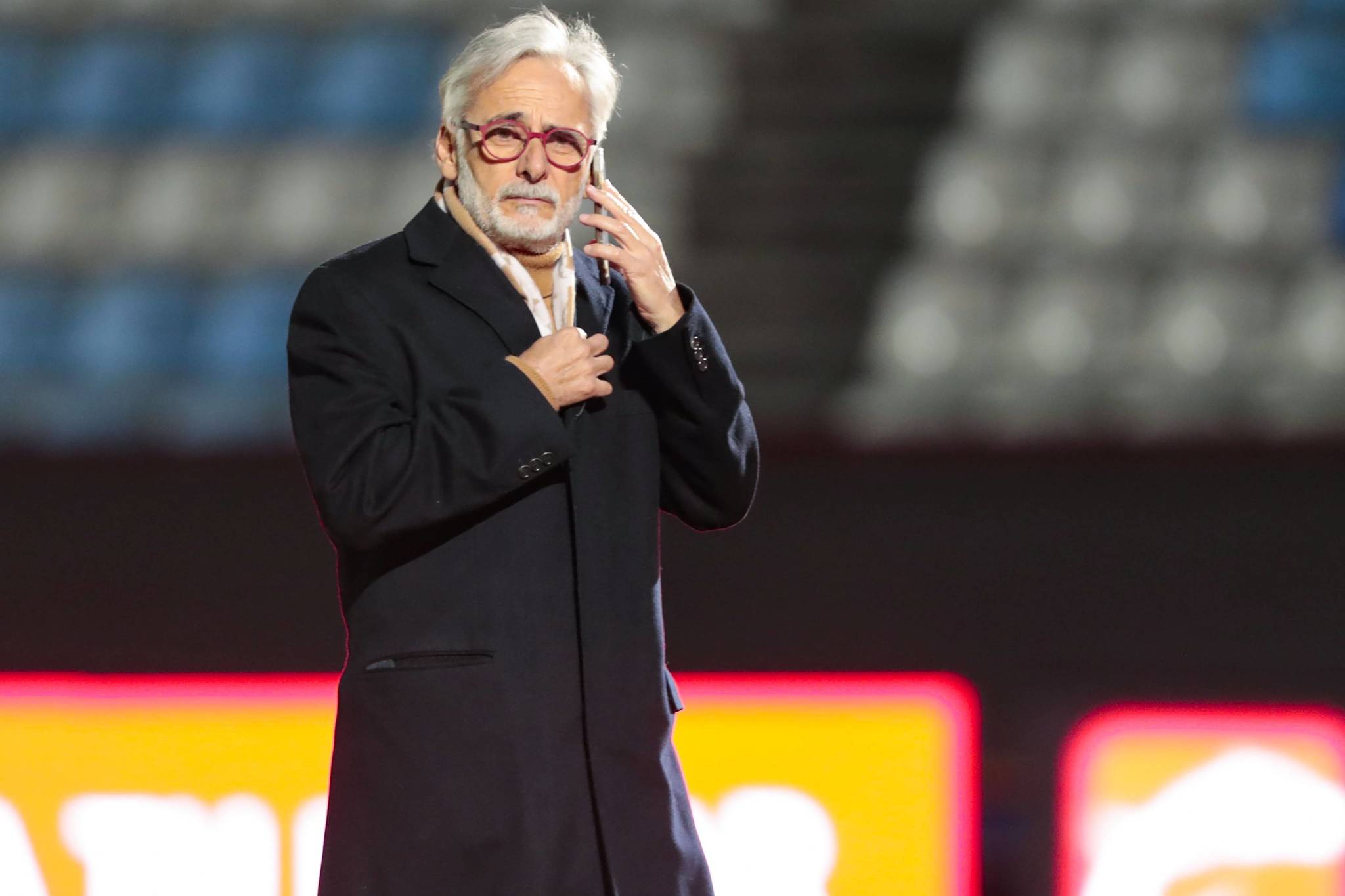 Jesús Martínez Patiño, dueño de Grupo Pachuca, contra quien un juez giró una orden de aprehensión por desacato judicial.