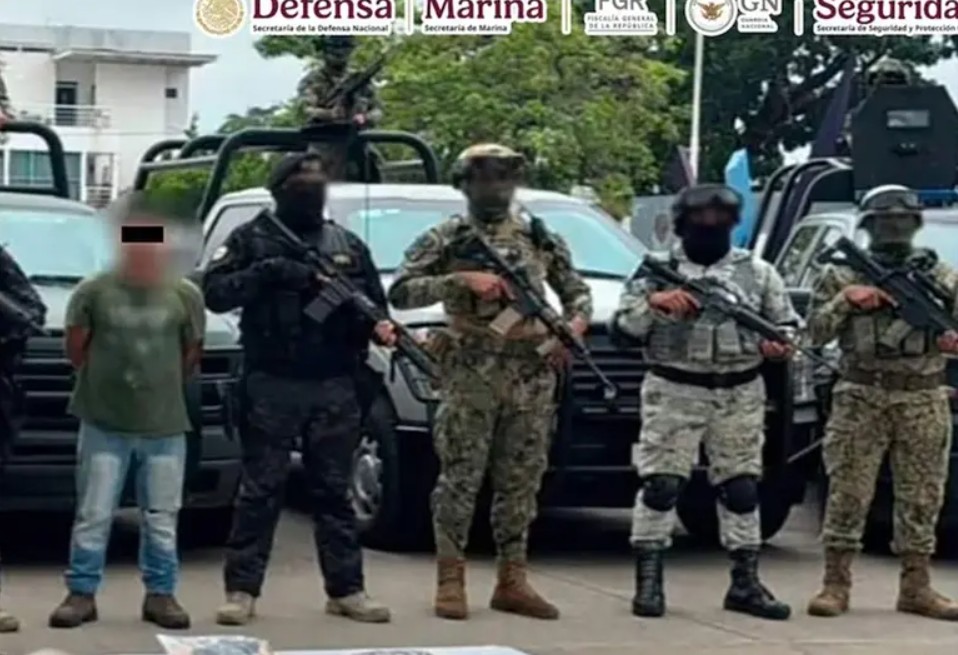 Elementos de seguridad federal y estatal coordinaron la captura de “El Chuacheneger”.