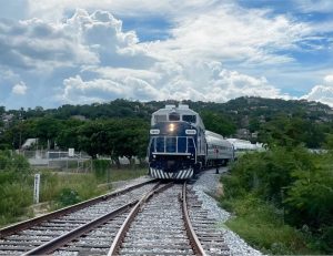 Vías del Tren Interoceánico en el Istmo de Tehuantepec, eje de la conectividad.