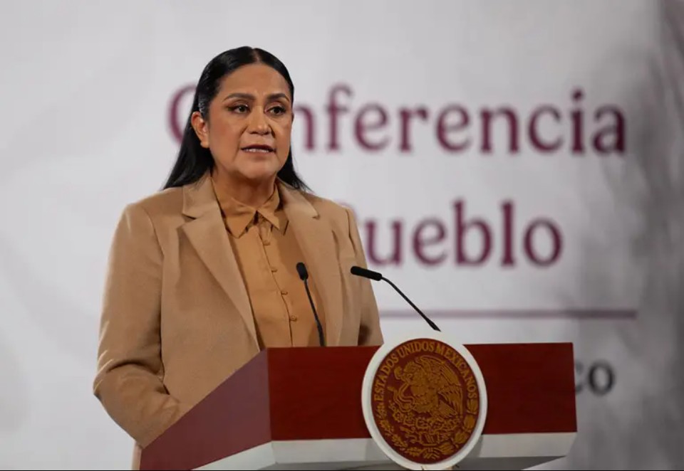 La Secretaria del Bienestar presenta el informe sobre la distribución de más de 7.4 mil millones de pesos.