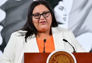 La secretaria Citlali Hernández, desde Palacio Nacional, informa sobre las nuevas penas para agresores sexuales.