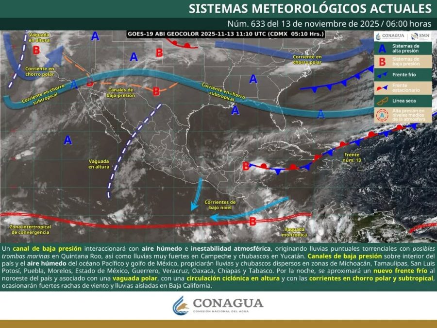 Las lluvias torrenciales generan riesgo de inundaciones en zonas bajas y urbanas.