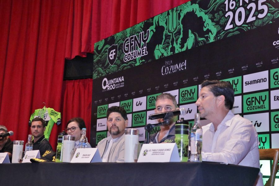 Más de 3,000 ciclistas participarán en el GFNY Cozumel 2025.