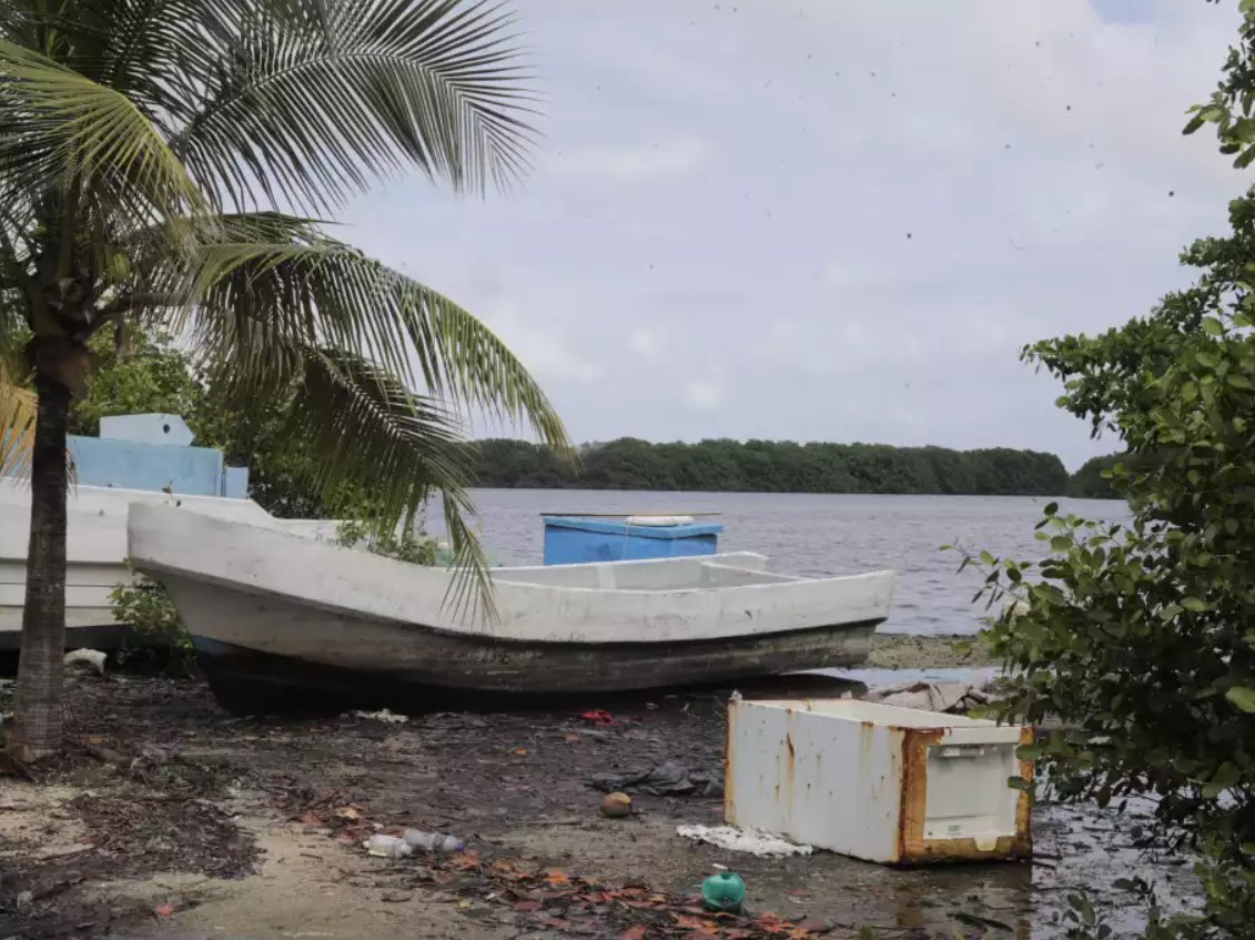 La Laguna Chacmuchuc, Área Natural Protegida, enfrenta severos problemas de contaminación por plomo.