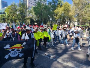 La presidenta condenó las agresiones sufridas por los fotógrafos durante la manifestación.