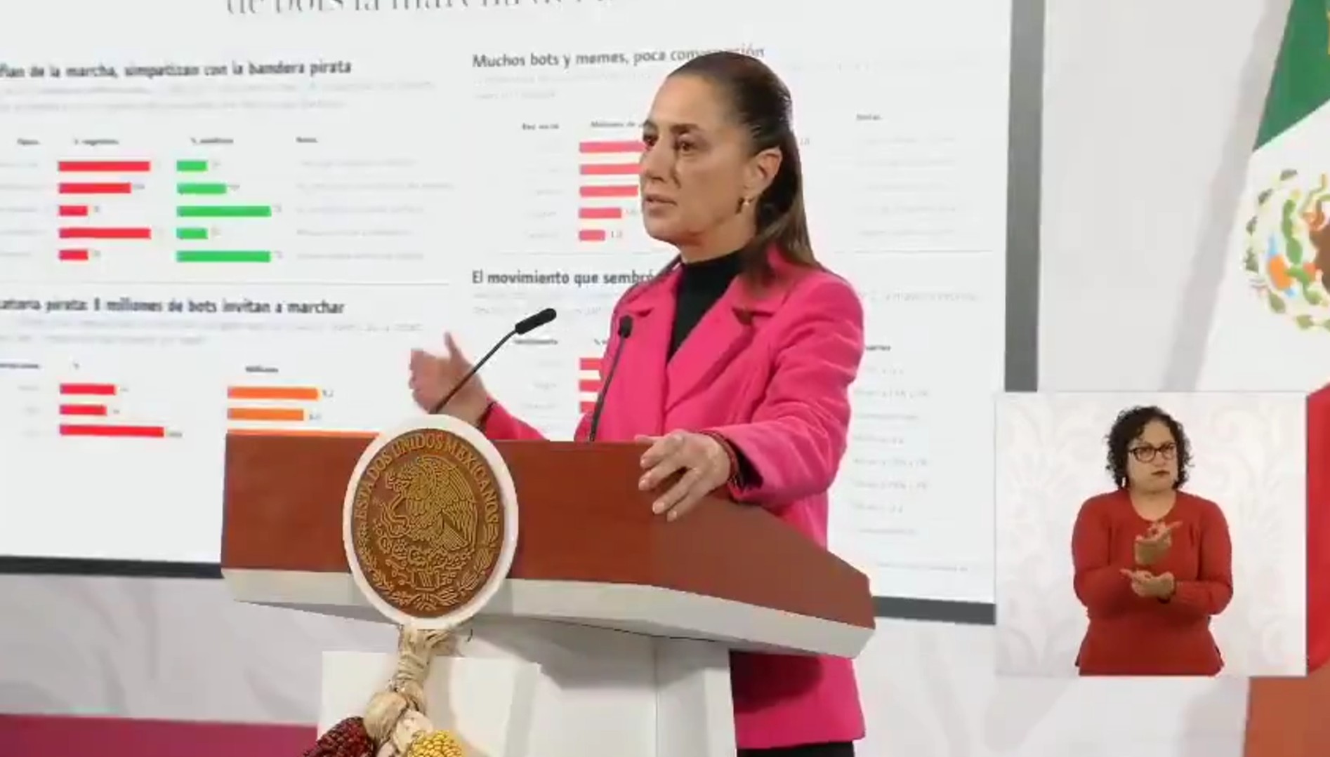 La presidenta Sheinbaum afirmó que existe diálogo con la CNTE y que las manifestaciones son innecesarias.