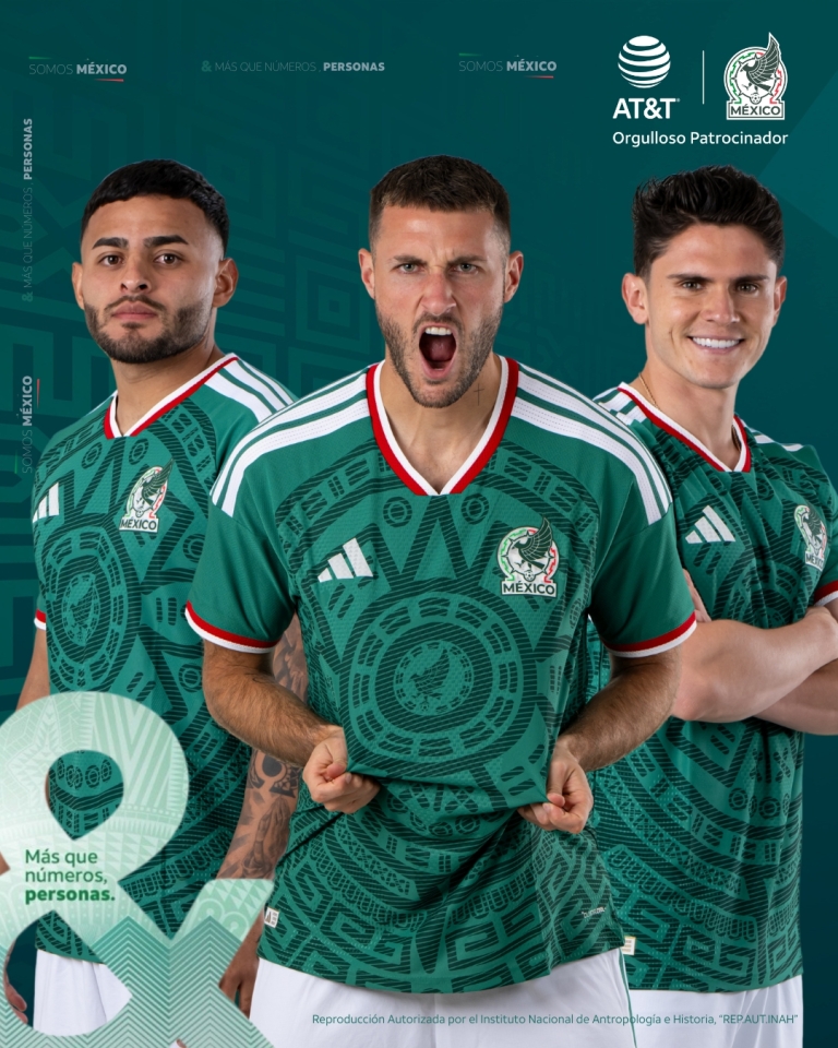 La presidenta Claudia Sheinbaum deseó suerte a la Selección Mexicana desde Los Pinos.