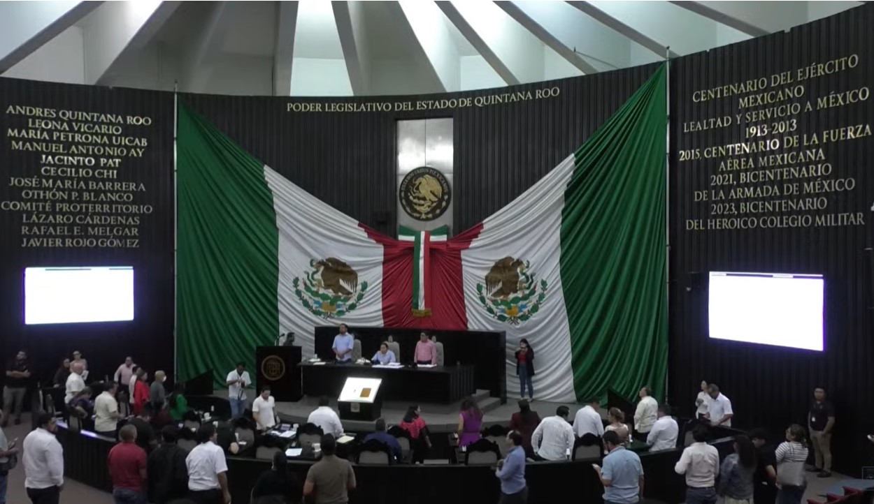 La XVIII Legislatura del Congreso de Quintana Roo clausuró su período ordinario de sesiones.