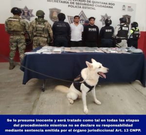 La detención contó con el apoyo operativo de diversas corporaciones de seguridad.