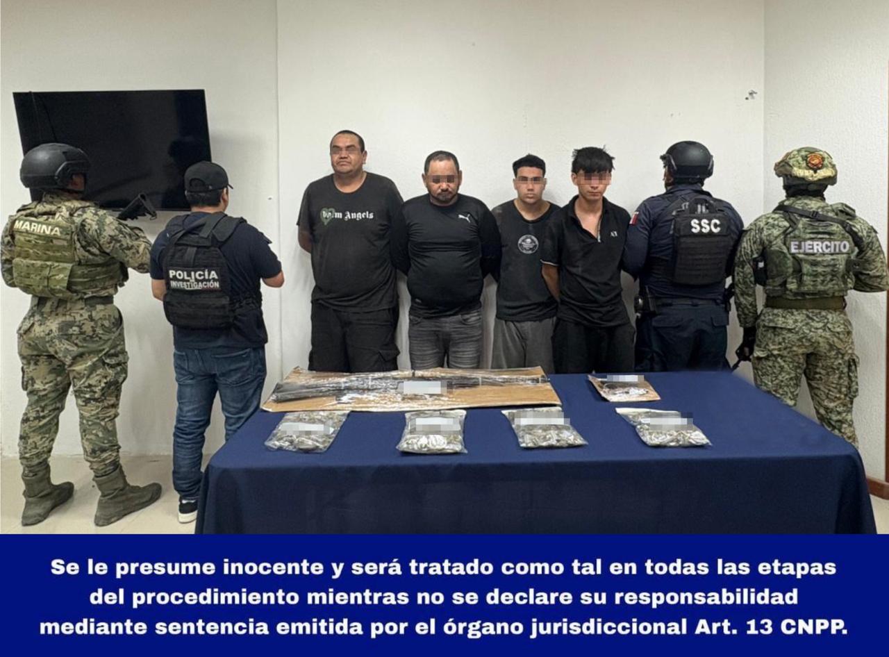 El operativo interinstitucional se realizó en atención a una llamada de emergencia al 911.