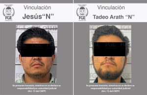 Elementos de la Fiscalía General del Estado llevaron a cabo la investigación de campo.