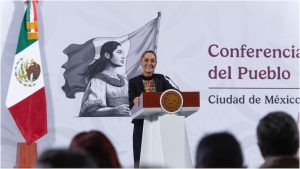 La presidenta Claudia Sheinbaum informó que un proyecto en Puerto Peñasco está detenido por temas de gas.