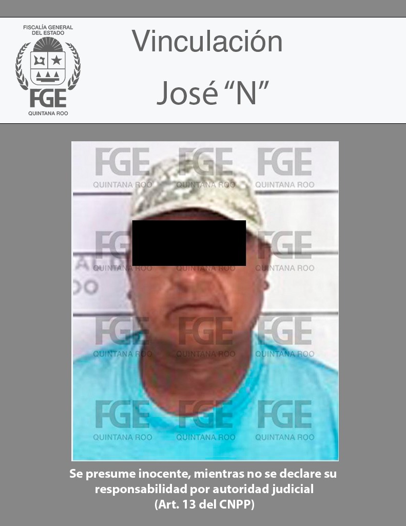 José “N”, alias “El Chilango”, enfrentará su proceso judicial bajo prisión preventiva en el municipio de Othón P. Blanco.
