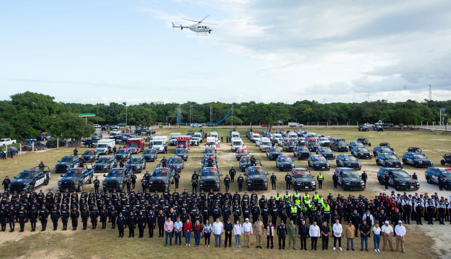 La presidenta Estefanía Mercado dio el banderazo de inicio al operativo.