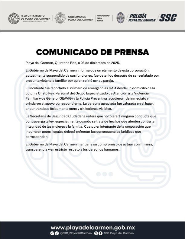 Vehículo de la Policía Preventiva y del Grupo GEAVIG atendiendo el reporte en la colonia Cristo Rey.