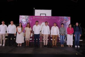 El síndico José Agustín Aguilar Méndez destacó el orgullo y la identidad de los habitantes durante el festejo oficial.