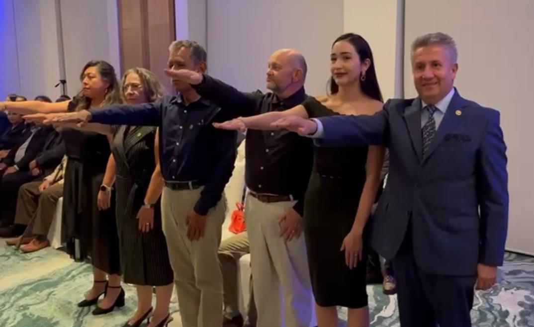 El Mtro. Arq. Guillermo Alberto Villarreal Zarco rinde protesta como presidente del Colegio de Arquitectos Cancún.