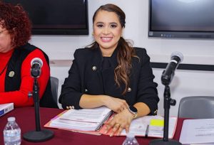 La legisladora Alejandra Ang preside actualmente la Comisión de Fiscalización del Gasto Público en el Congreso de Baja California.