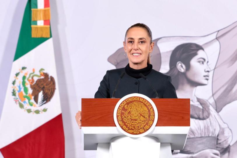 La presidenta Claudia Sheinbaum explica en conferencia de prensa los criterios de seguridad nacional aplicados a las extradiciones.