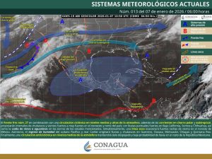 Las costas de Quintana Roo experimentarán rachas de viento de hasta 40 kilómetros por hora durante este miércoles.