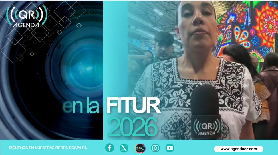 Josefina Rodríguez, secretaria de Turismo Federal, en la Fitur 2026 con Agenda QR
