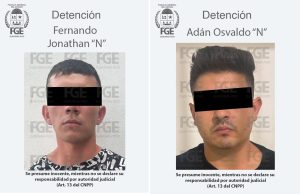 Los dos detenidos enfrentan cargos por homicidio calificado y delitos contra la salud en el estado de Quintana Roo.