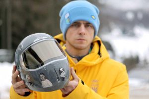 Vladislav Heraskevich durante uno de los entrenamientos previos a su descalificación oficial en Italia.